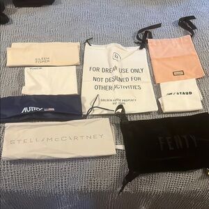 Designer Dust Bags Collection golden goose Gucci fenty Stella mccartney and more